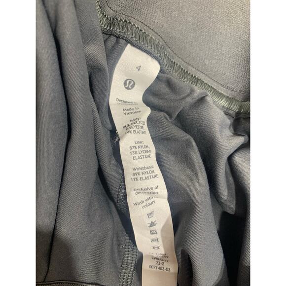 Lululemon Court Rival High-Rise Skirt *Long Vivid Floral Tone Multi sz 4 - Picture 6 of 7